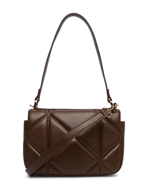 EMBOSSED QUILTED Bolso de hombro con correa para el hombro. marr&oacute;n - Bolsos Mujer