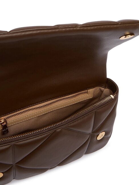 EMBOSSED QUILTED Bolso de hombro con correa para el hombro. marr&oacute;n - Bolsos Mujer