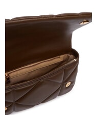 LOVE MOSCHINO EMBOSSED QUILTED Bolso de hombro con correa para el hombro. marr&oacute;n - Bolsos Mujer - 4