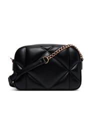 LOVE MOSCHINO EMBOSSED QUILTED Mini bolso de hombro acolchado negro - Bolsos Mujer - 4