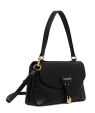 LOVE MOSCHINO CHARMY Bolso de mano con correa para el hombro. negro - Bolsos Mujer - 2