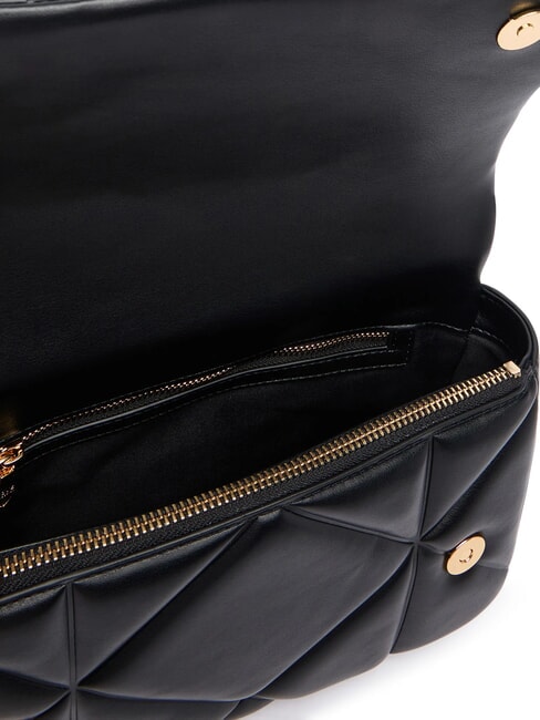 EMBOSSED QUILTED Bolso de hombro con correa para el hombro. negro - Bolsos Mujer