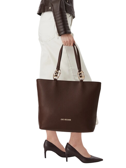 JEWEL Bolso de hombro para compras marr&oacute;n - Bolsos Mujer