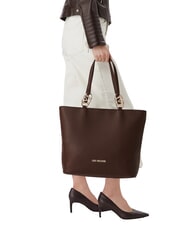 LOVE MOSCHINO JEWEL Bolso de hombro para compras marr&oacute;n - Bolsos Mujer - 2