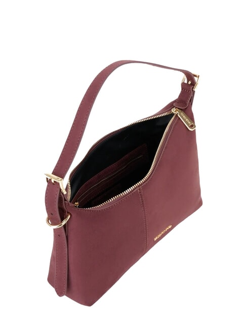 YUKI Bolso de hombro con correa para el hombro. Burdeos - Bolsos Mujer