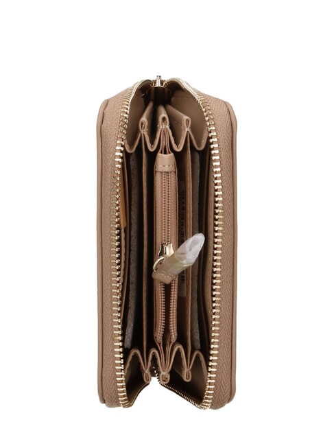 NIVIS RE Cartera con cremallera beige - Carteras Mujer
