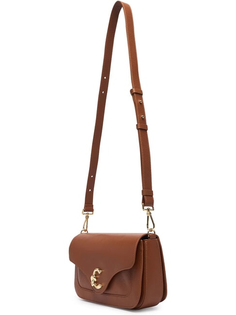 C-ME Bolso de hombro co&ntilde;ac - Bolsos Mujer