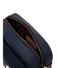 COCCINELLE BEAT WAXED Minibolso de hombro azul medianoche - Bolsos Mujer - 3