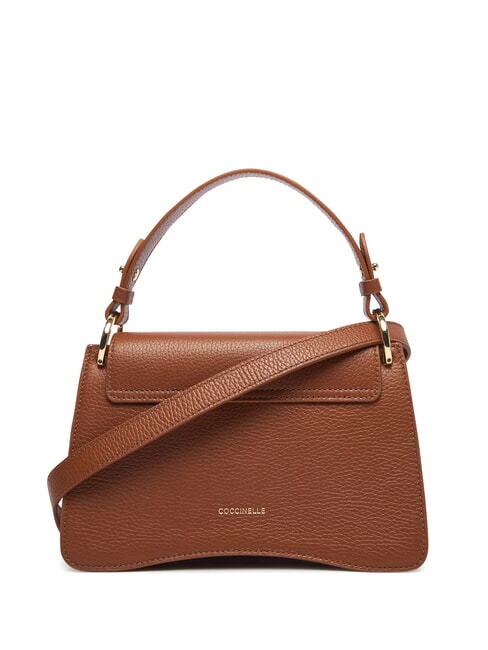 C-ME Bolso de mano con correa para el hombro. co&ntilde;ac - Bolsos Mujer
