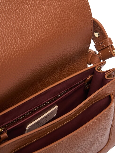 C-ME Bolso de mano con correa para el hombro. co&ntilde;ac - Bolsos Mujer