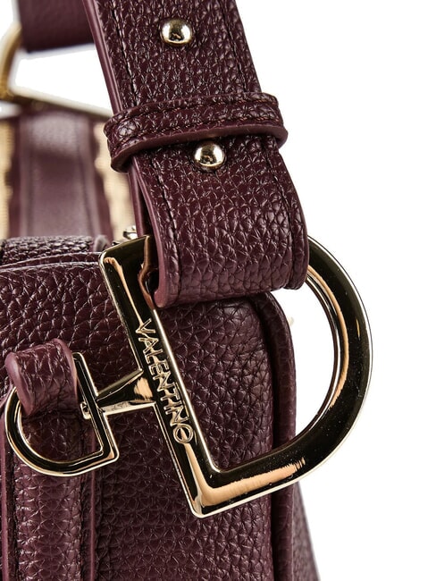 THAOE RE Bolso de hombro con correa para el hombro. Burdeos - Bolsos Mujer