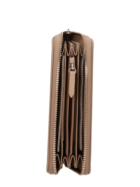 NIVIS RE Cartera con cremallera beige - Carteras Mujer
