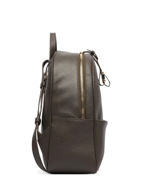 NORY Mochila de cuero lodo - Bolsos Mujer