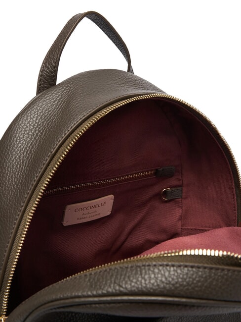 NORY Mochila de cuero lodo - Bolsos Mujer