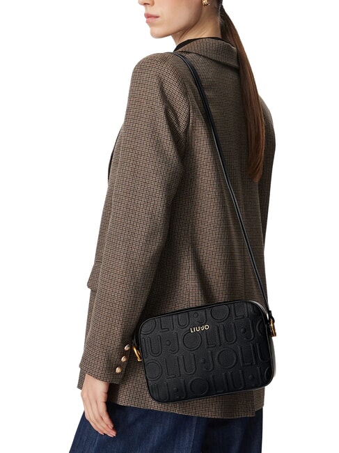 MANHATTAN Minibolso de hombro NEGRO - Bolsos Mujer