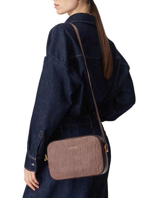 MANHATTAN Minibolso de hombro moca - Bolsos Mujer