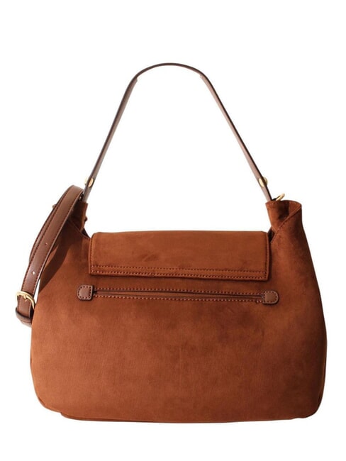 GERONA Bolso de mano con correa para el hombro. tabaco - Bolsos Mujer