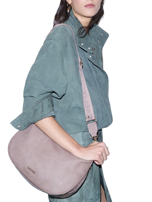 KALISKA Bolso de hombro con correa para el hombro. moca - Bolsos Mujer