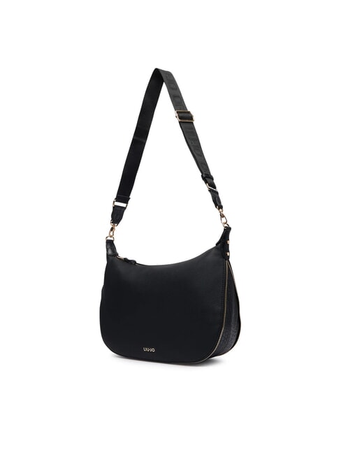 KALISKA Bolso de hombro con correa para el hombro. NEGRO - Bolsos Mujer