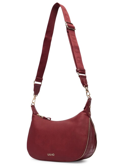 KALISKA Bolso de hombro con correa para el hombro. burdeos intenso - Bolsos Mujer
