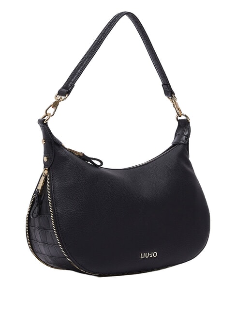 KALISKA Bolso de hombro con correa para el hombro. NEGRO - Bolsos Mujer