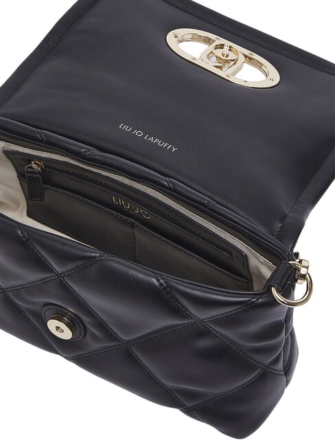 LAPUFFY Bolso de hombro con correa para el hombro. NEGRO - Bolsos Mujer
