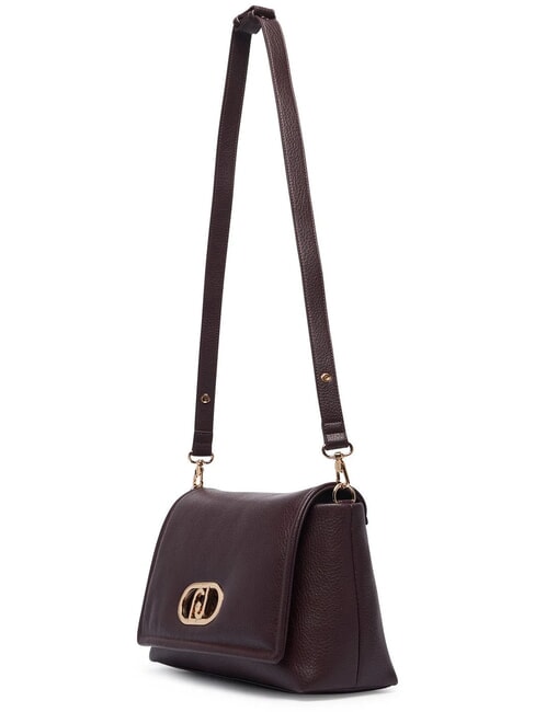 LAPUFFY Bolso de hombro / bolso cruzado berenjena roja - Bolsos Mujer