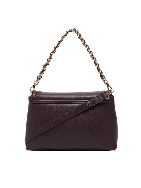 LAPUFFY Bolso de hombro / bolso cruzado berenjena roja - Bolsos Mujer
