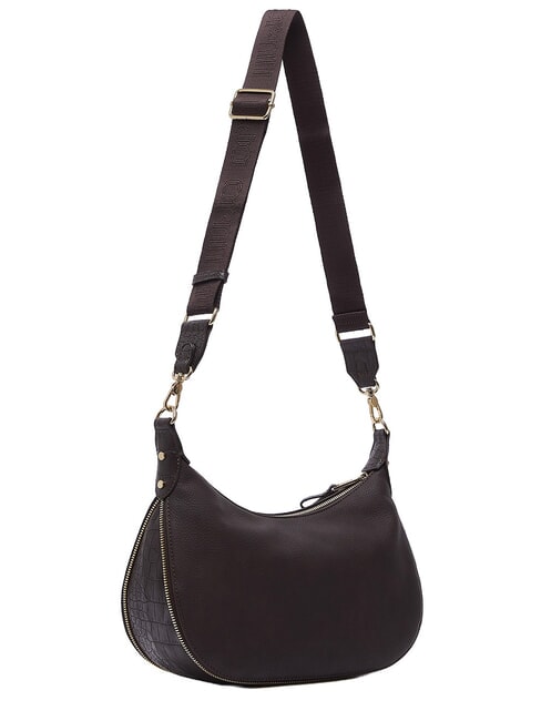 KALISKA Bolso de hombro con correa para el hombro. marr&oacute;n oscuro - Bolsos Mujer