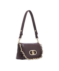 LIUJO LAPUFFY Bolso de hombro con correa para el hombro. berenjena roja - Bolsos Mujer - 3