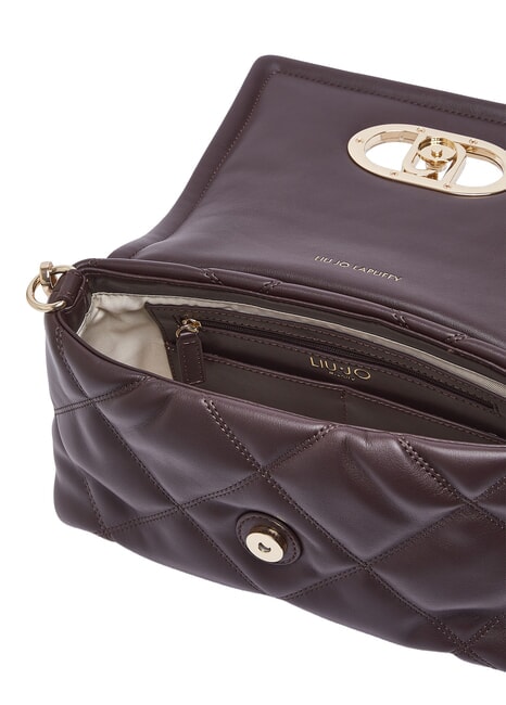 LAPUFFY Bolso de hombro con correa para el hombro. berenjena roja - Bolsos Mujer