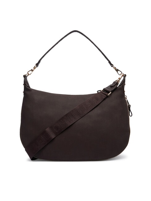 KALISKA Bolso de hombro con correa para el hombro. marr&oacute;n oscuro - Bolsos Mujer