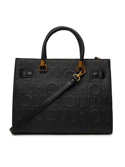 MANHATTAN Bolso de mano con correa para el hombro. NEGRO - Bolsos Mujer