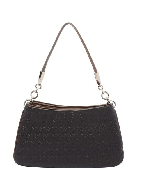 EMATITE Bolso de hombro con correa para el hombro. marr&oacute;n oscuro - Bolsos Mujer