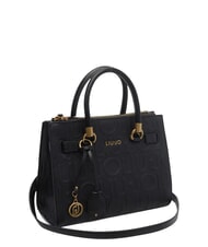 LIUJO MANHATTAN Bolso de mano con correa de hombro extra&iacute;ble. NEGRO - Bolsos Mujer - 2