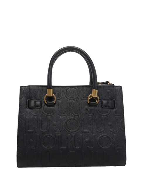 MANHATTAN Bolso de mano con correa de hombro extra&iacute;ble. NEGRO - Bolsos Mujer