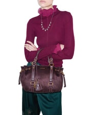 LIUJO GINESA Bolso de mano con correa para el hombro. berenjena roja - Bolsos Mujer - 2