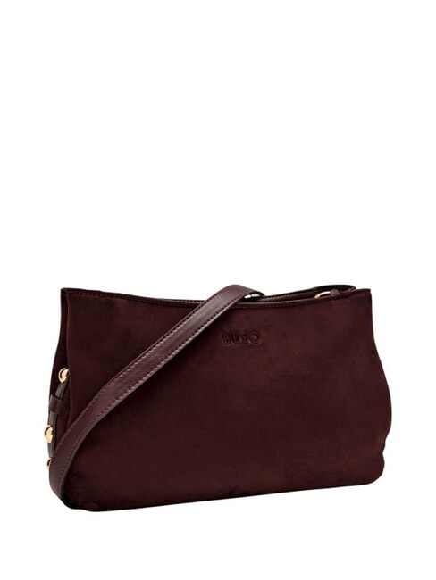 GERONA Bolso de hombro berenjena roja - Bolsos Mujer