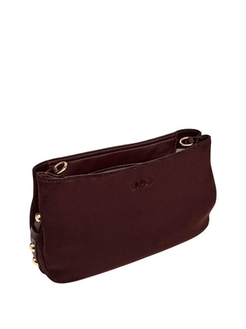 GERONA Bolso de hombro berenjena roja - Bolsos Mujer