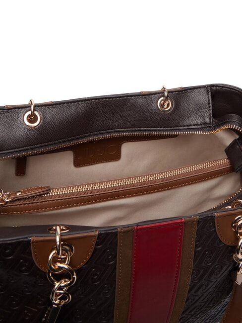 EMATITE Bolso de hombro marr&oacute;n oscuro - Bolsos Mujer
