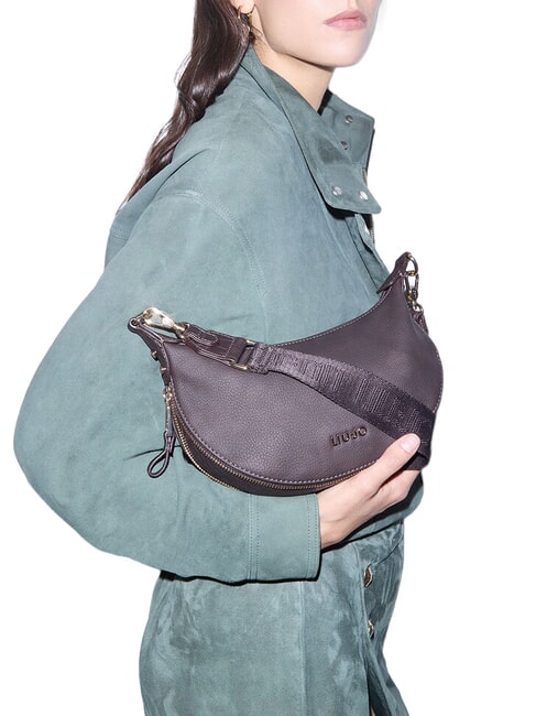 KALISKA Bolso de hombro / bolso cruzado marr&oacute;n oscuro - Bolsos Mujer