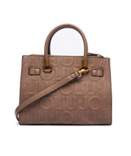 LIUJO MANHATTAN Bolso de mano con correa de hombro extra&iacute;ble. moca - Bolsos Mujer - 4
