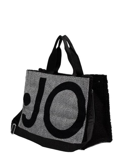 ANIMALIER Bolso de mano con correa para el hombro. NEGRO - Bolsos Mujer