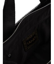 LIUJO ANIMALIER Bolso de mano con correa para el hombro. NEGRO - Bolsos Mujer - 4