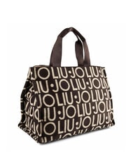 LIUJO ANIMALIER Bolso de mano con correa para el hombro. t.moro - Bolsos Mujer - 3