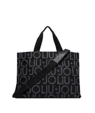 LIUJO ANIMALIER Bolso de mano con correa para el hombro. NEGRO - Bolsos Mujer - 4