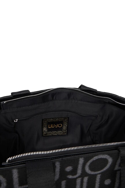 ANIMALIER Bolso de mano con correa para el hombro. NEGRO - Bolsos Mujer