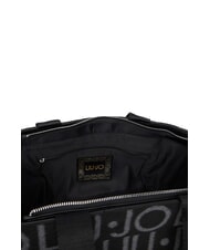 LIUJO ANIMALIER Bolso de mano con correa para el hombro. NEGRO - Bolsos Mujer - 5