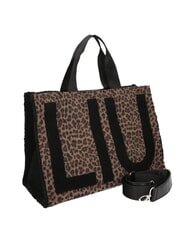 LIUJO ANIMALIER Bolso de mano con correa para el hombro. m&aacute;s animal - Bolsos Mujer - 3
