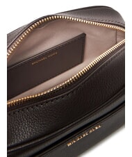 MICHAEL KORS JET SET Bolso bandolera de cuero para c&aacute;mara chocolate - Bolsos Mujer - 4